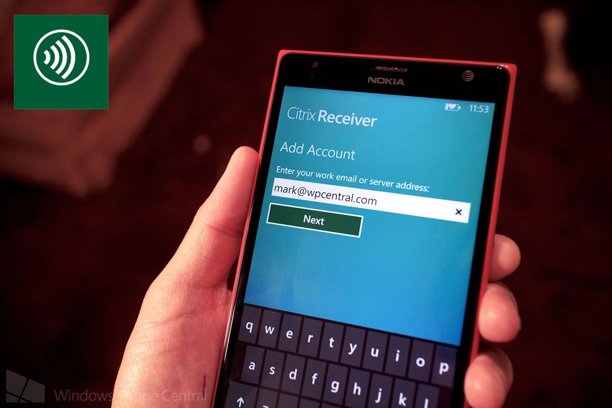 Citrix Receiver updates to version 1.2 access your files, apps, and