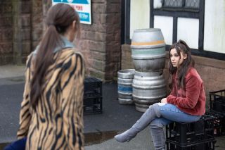 Cher Winters and Marnie Nightingale in Hollyoaks