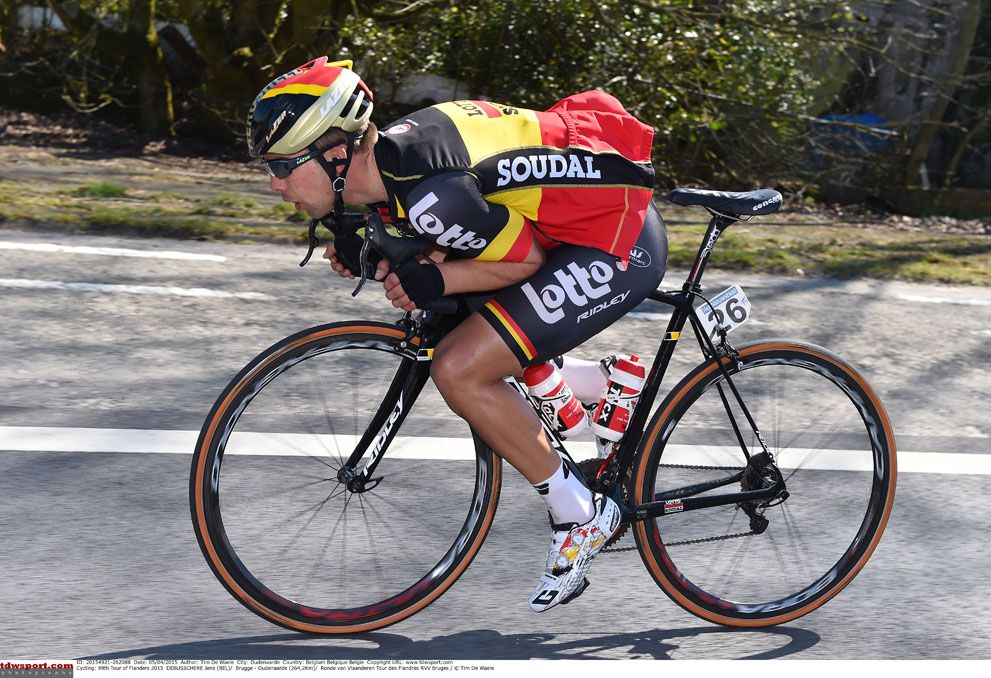 Belgian champion Jens Debusschere