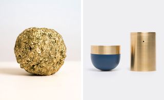 ’Boule’ paperweight and ’Tête de Sel’ from House of Today.