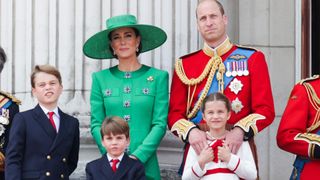 The Wales family at Trooping the Colour