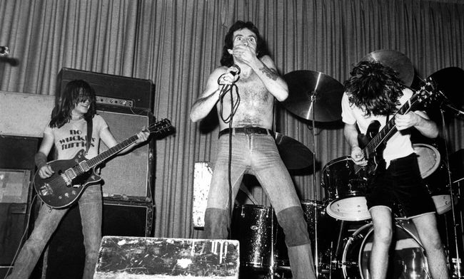 AC/DC's Angus and Malcolm Young: 