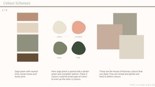 The Living House colour inspiration