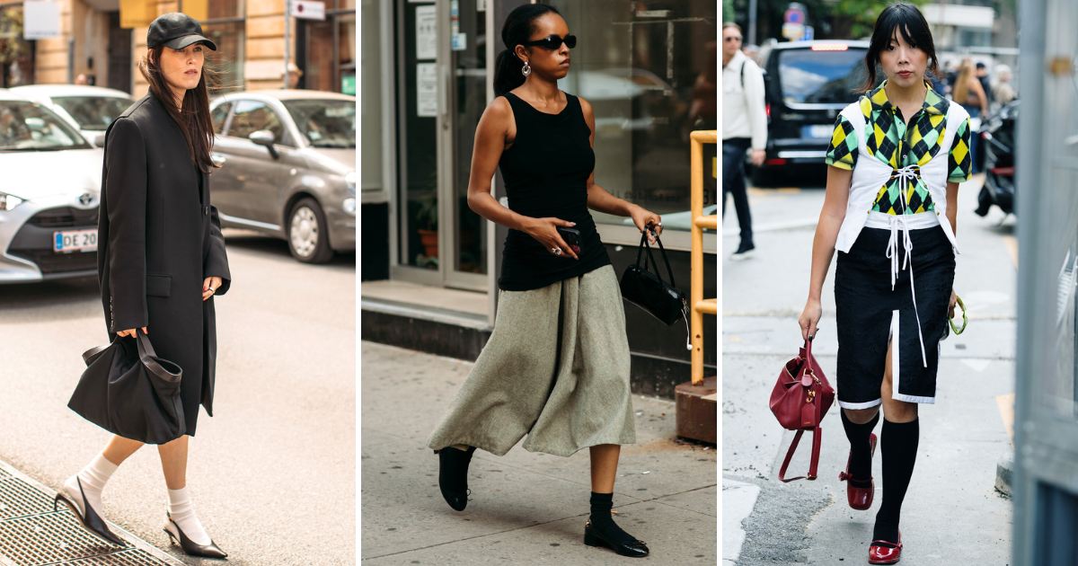 This is How Fashion People Are Styling Socks This Spring This is How Fashion People Are Styling Socks This Spring