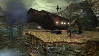 Unreal Redux screenshot - crashed spaceship