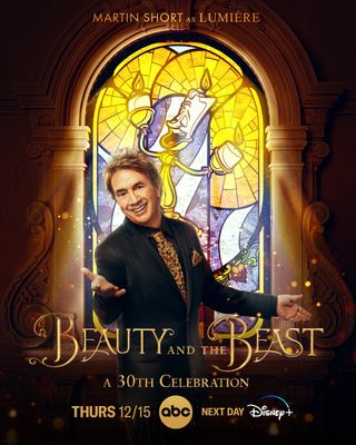 Martin Short in Beauty and the Beast: A 30th Celebration key art