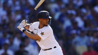Mookie Betts at bat in the MLB All-Star Game live stream
