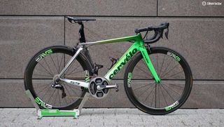 Mark Cavendish had a special paint job on his Cervélo S5 for the Tour de France