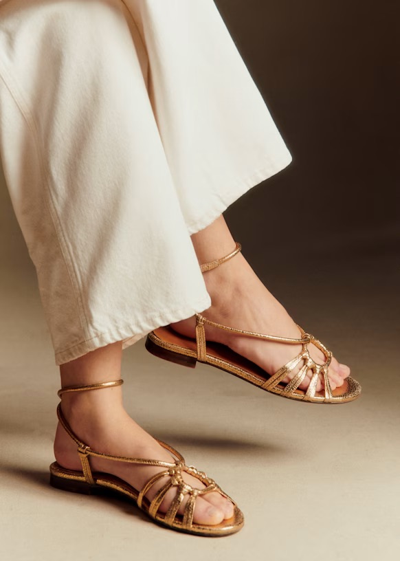 S&amp;eacute;zane, Gloria Low Sandals
