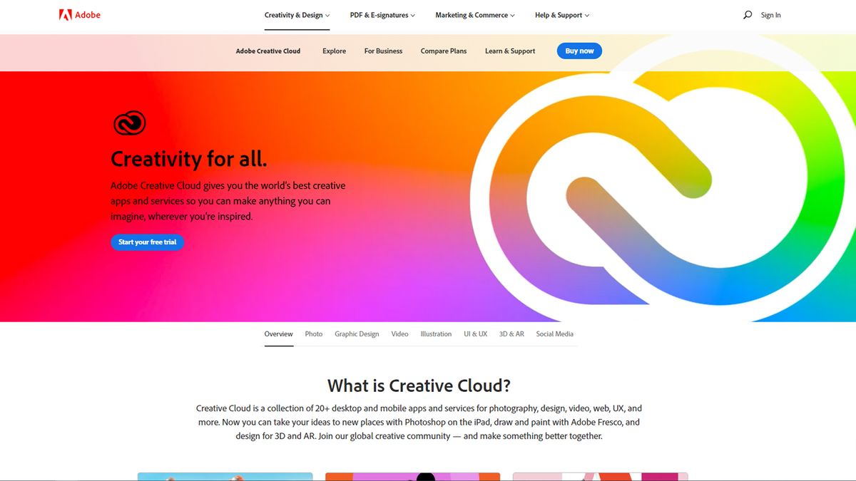 Adobe Creative Cloud cloud storage review | Tom's Guide