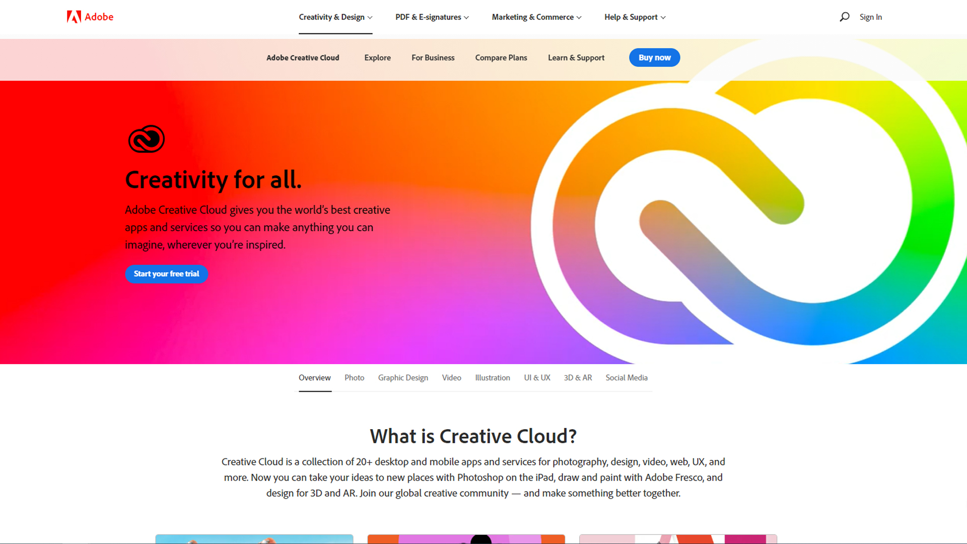 adobe creative cloud adalah