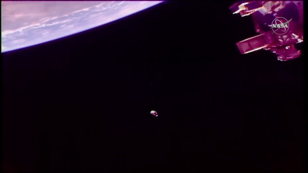 SpaceX's first Crew Dragon spacecraft undocked from the International Space Station at 2:32 a.m. EST (0732 GMT) on March 8, 2019 to end its Demo-1 test flight for NASA.