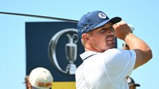 Bryson DeChambeau in action ahead of the Open Championship at Royal Birkdale