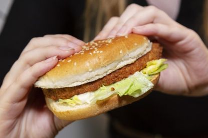 kfc vegan burger