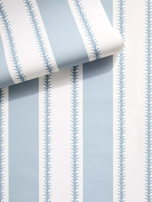 Vine Stripe Wallpaper, 27" x 27'
