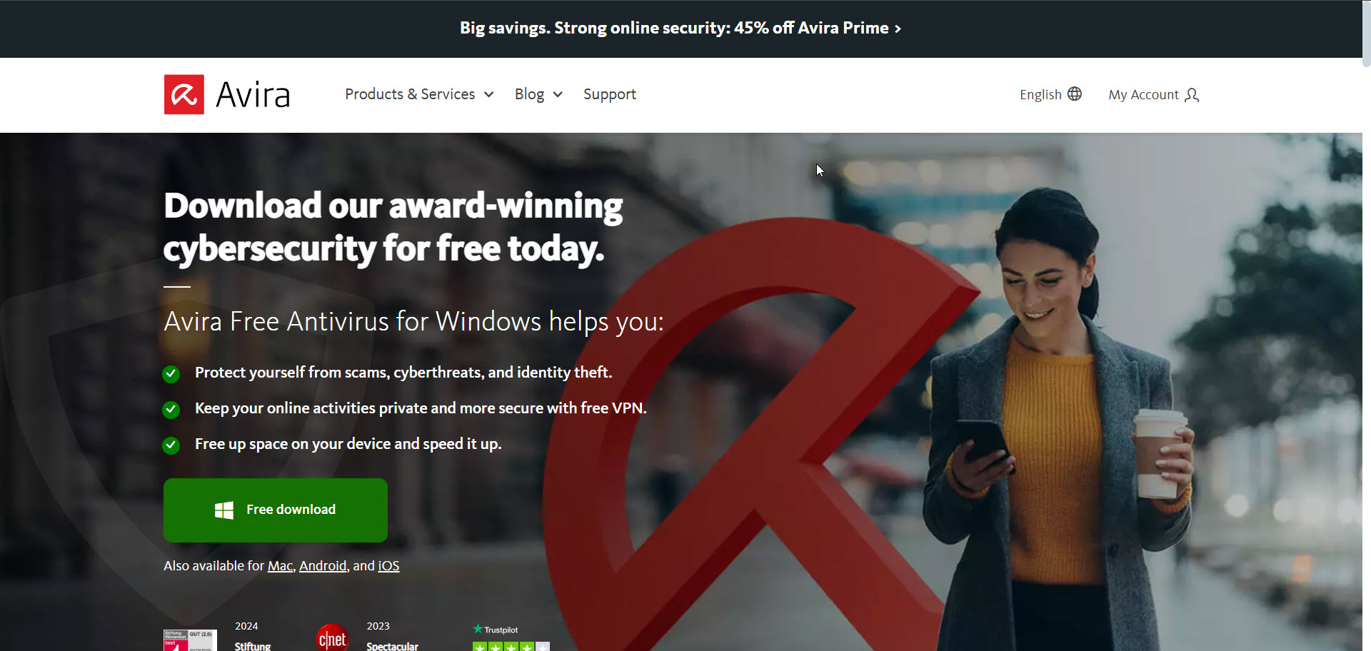 Avira is the best alternative to AVG