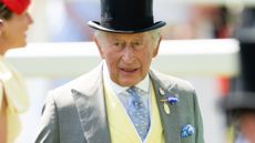 King Charles III attends day four of Royal Ascot 2026 at Ascot Racecourse on June 19, 2026