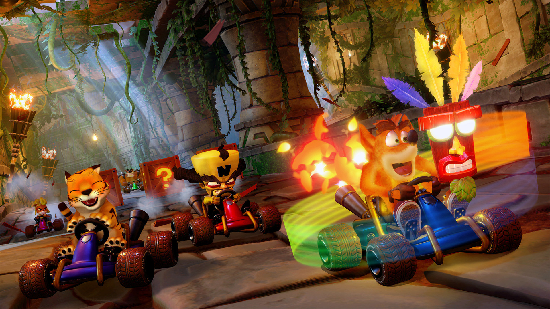 crash team racing wallpaper