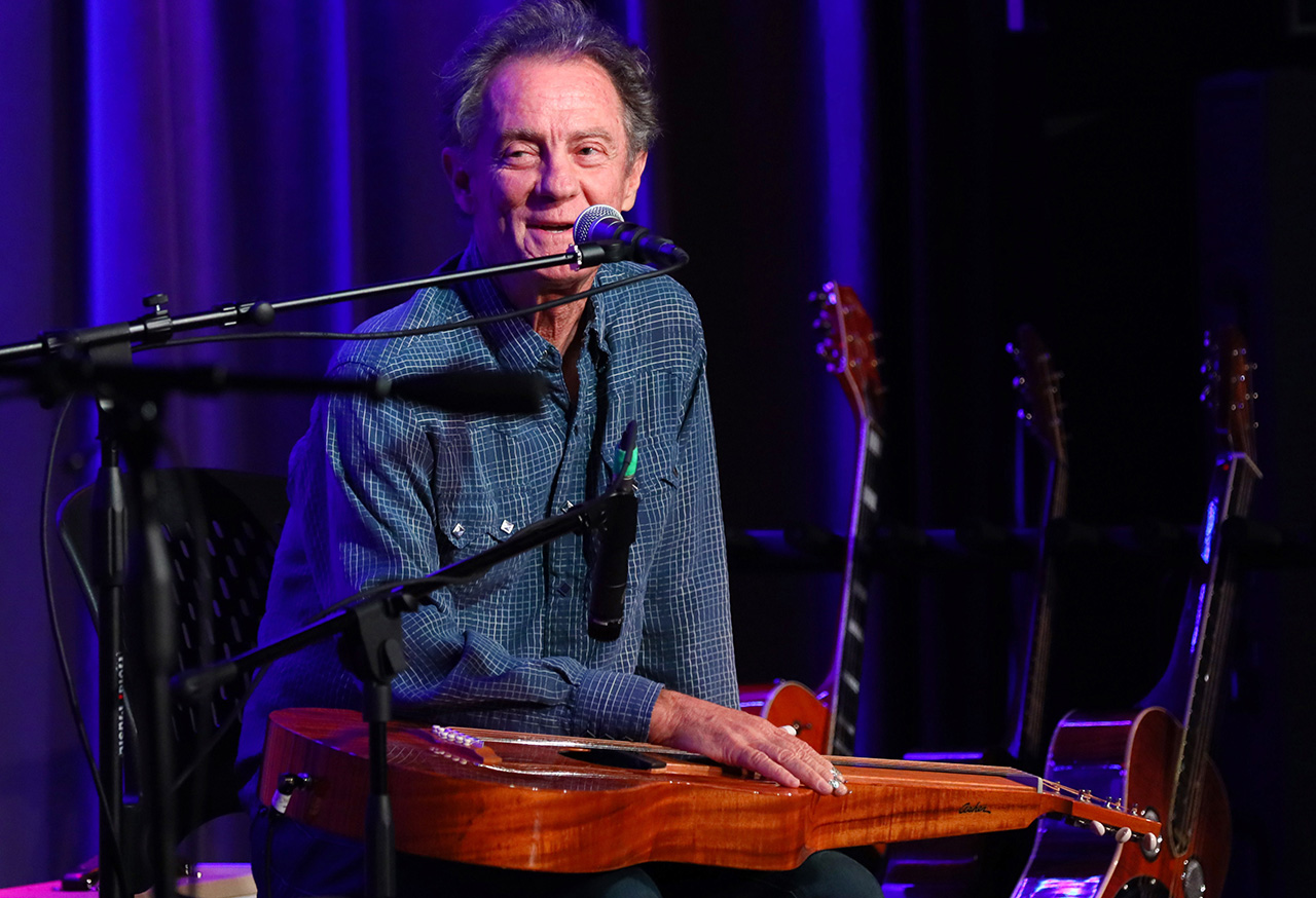 Greg Leisz performs onstage at the GRAMMY Museum in Los Angeles, California on June 11, 2019
