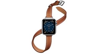 Apple Watch Series 6 Series Hermes with brown leather strap