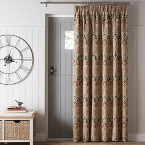 Lucetta Pencil Pleat Door Curtain
