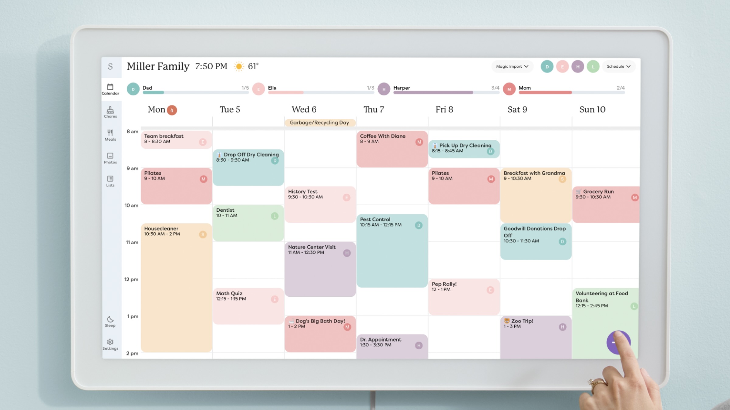 Skylight Calendar Max