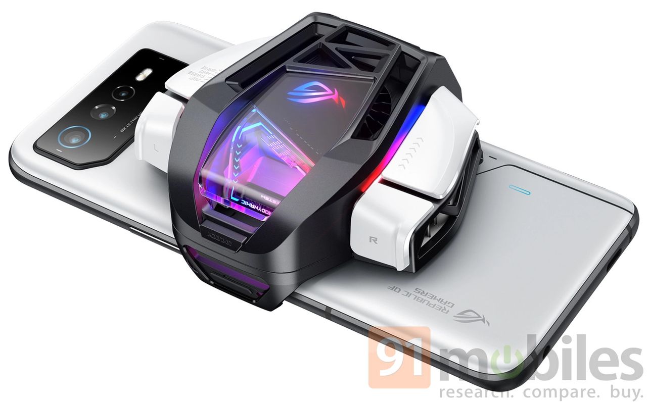ASUS ROG Phone 6 leaked image cooling fan