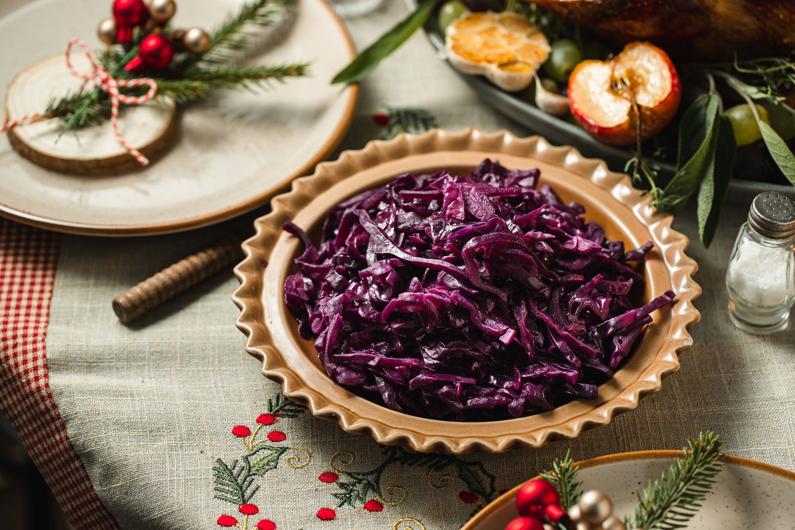 Christmas red cabbage recipe