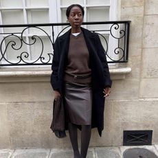 Sylvie Mus wearing winter clothing.