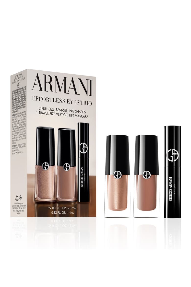 Effortless Eyes Eyeshadow &amp;amp; Mascara Trio Gift Set $94 Value