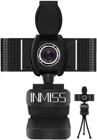INMISS Full HD Webcam with tripod: was $40 now $22.60 @ Amazon