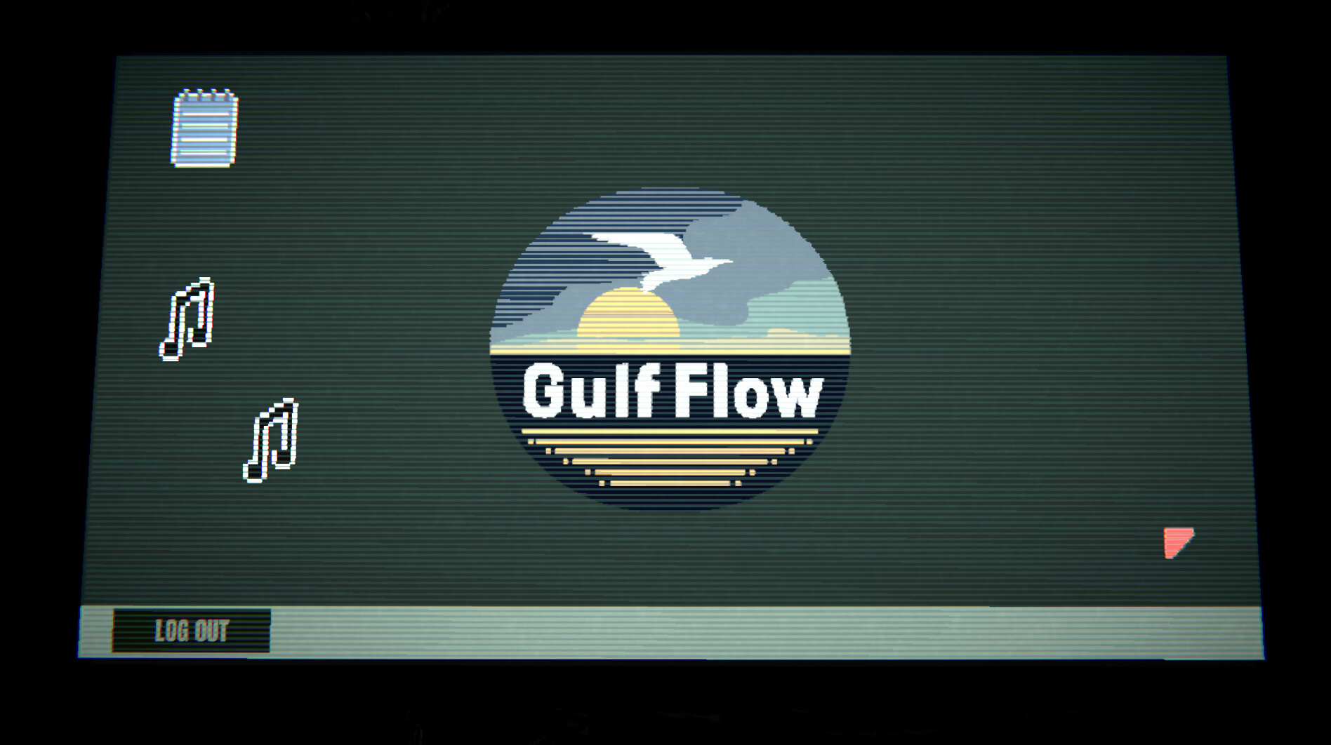 Gulf Flow retro pc desktop