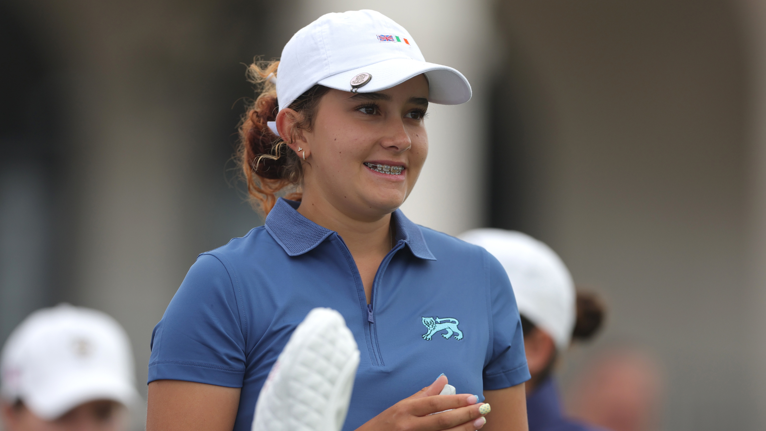Charlotte Naughton at the Curtis Cup