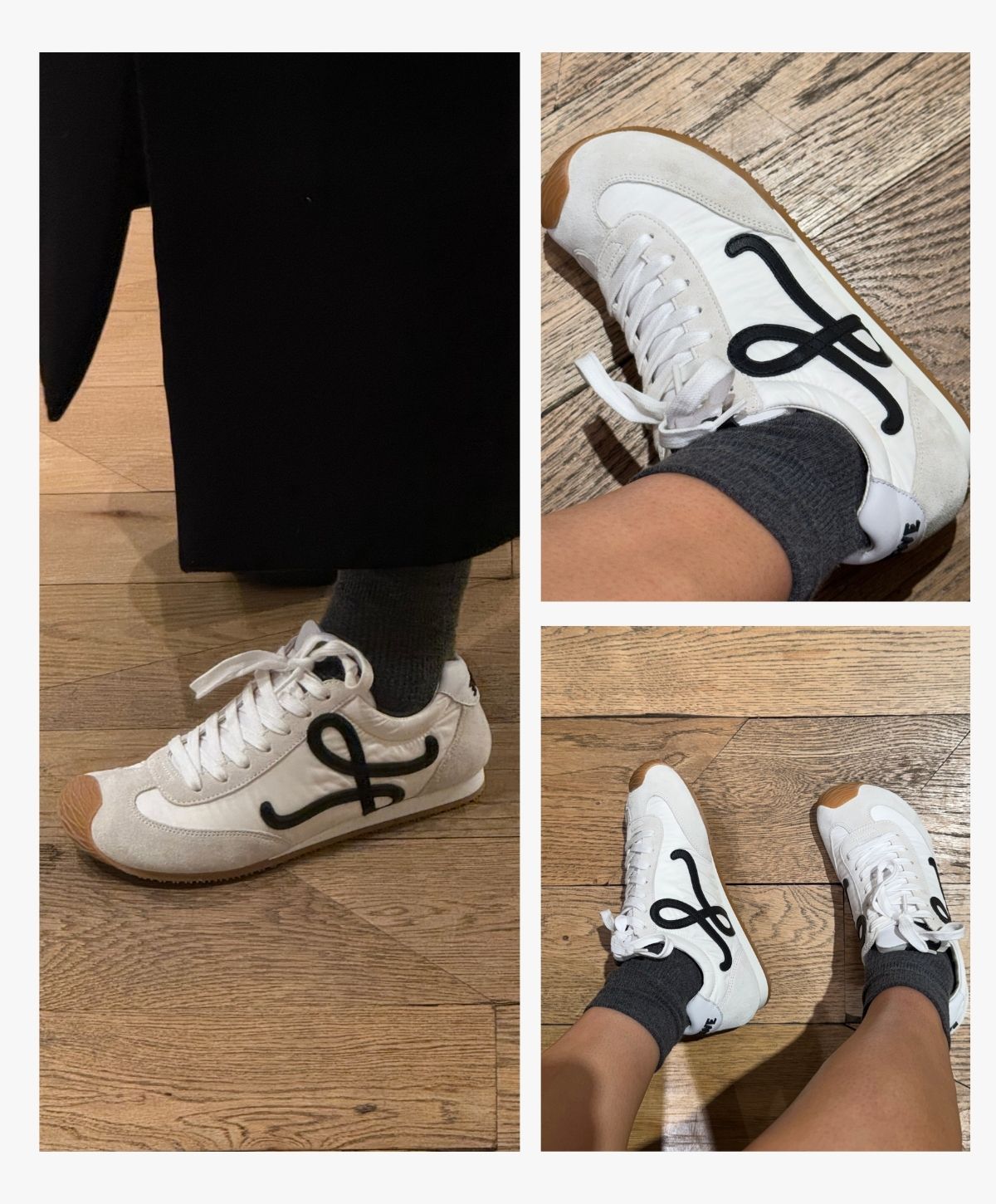 Who What Wear'dan Rebecca Rhys-Evans, Loewe Ballet Runner 2.0 spor ayakkabısını tasarlıyor.