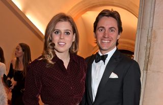Princess Beatrice of York and Edoardo Mapelli Mozzi attend The Portrait Gala 2019