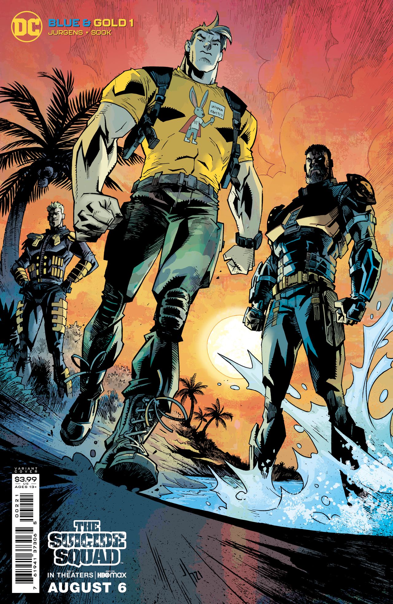 The Suicide Squad movie variant cover