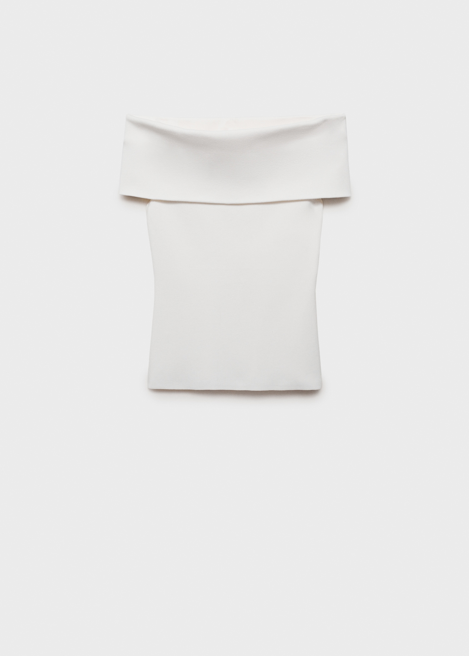 MANGO, Strapless Knitted Top - Women | Mango Usa