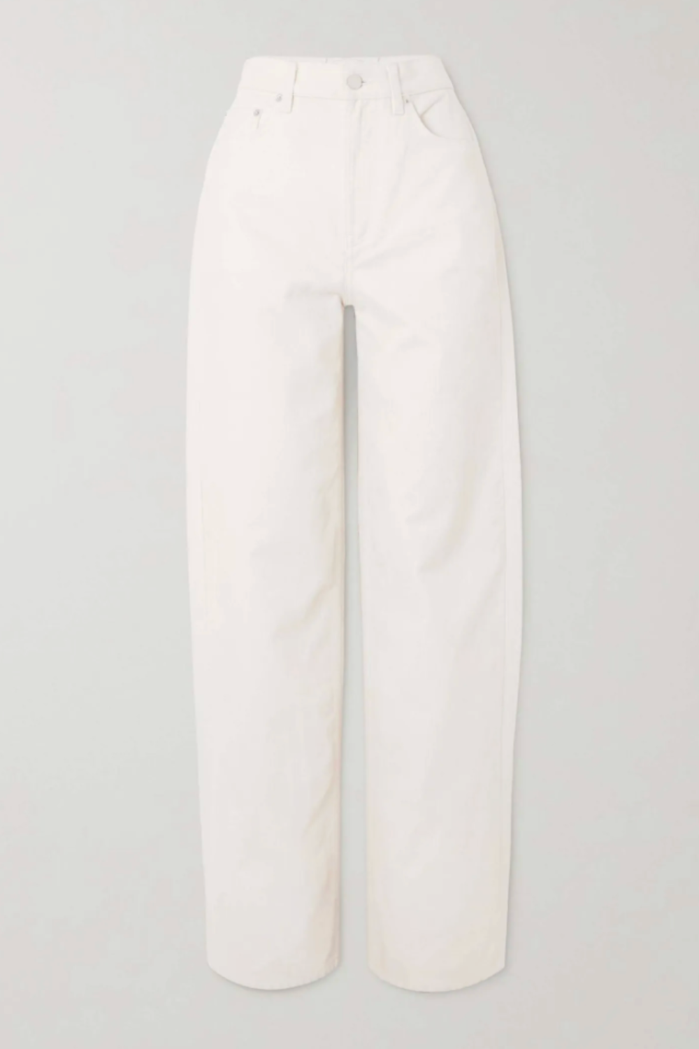 LOULOU DE SAISON, Asmar High-Rise Straight-Leg Jeans