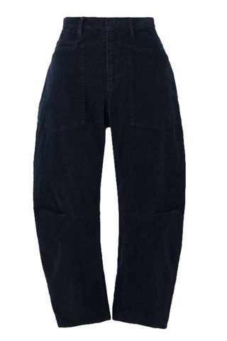 Shon Cotton-Blend Corduroy Tapered Pants