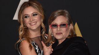 Celebs with famous parents - Billie Lourd and Carrie Fisher