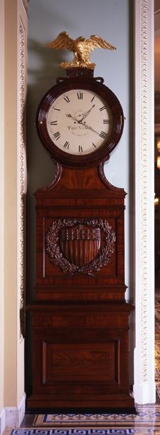 The Ohio Clock, purchased from a clockmaker in 1815 and placed in or near the U.S. Senate Chamber.