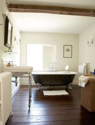 Bathroom in renovated traditional home