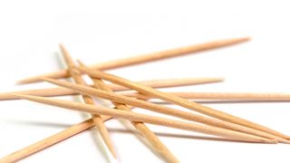 Toothpicks in a pile