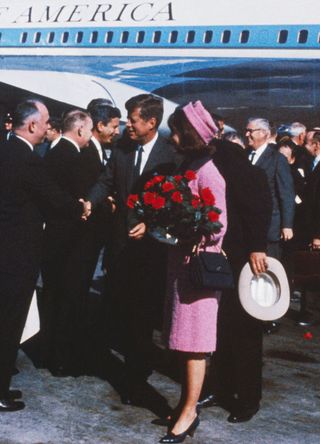 JFK and Jacqueline Kennedy on the day of his assassination