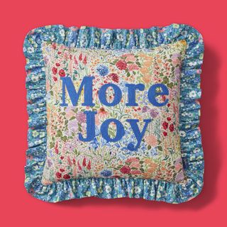 Dunelm x Sophie Robinson More Joy Embriodered 45x45 Cushion £30