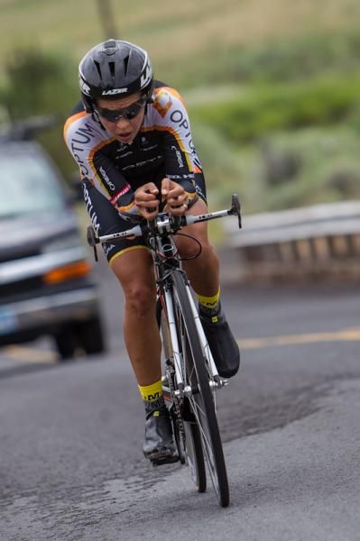 Carmen Small (Optum) on her way to third place.