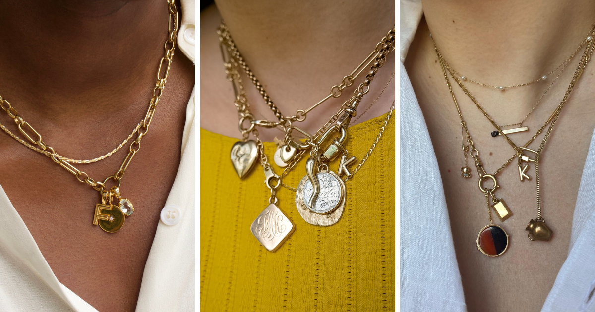 Tangled Me Up Charm Neckchain
