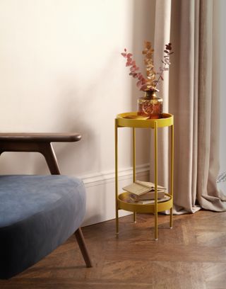 Jax side table in mustard from John Lewis & Partners