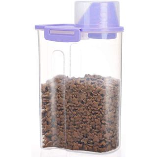 Pission Pet Food Container With Measuring Cup