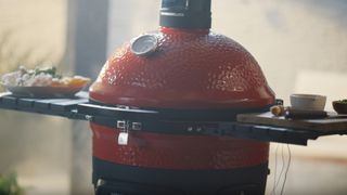 The Kamado Joe Big Joe Connected Joe digital charcoal grill and smoker